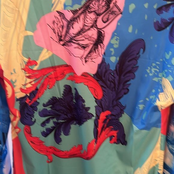 Colorful Shirt Dress - Picture 4 of 5